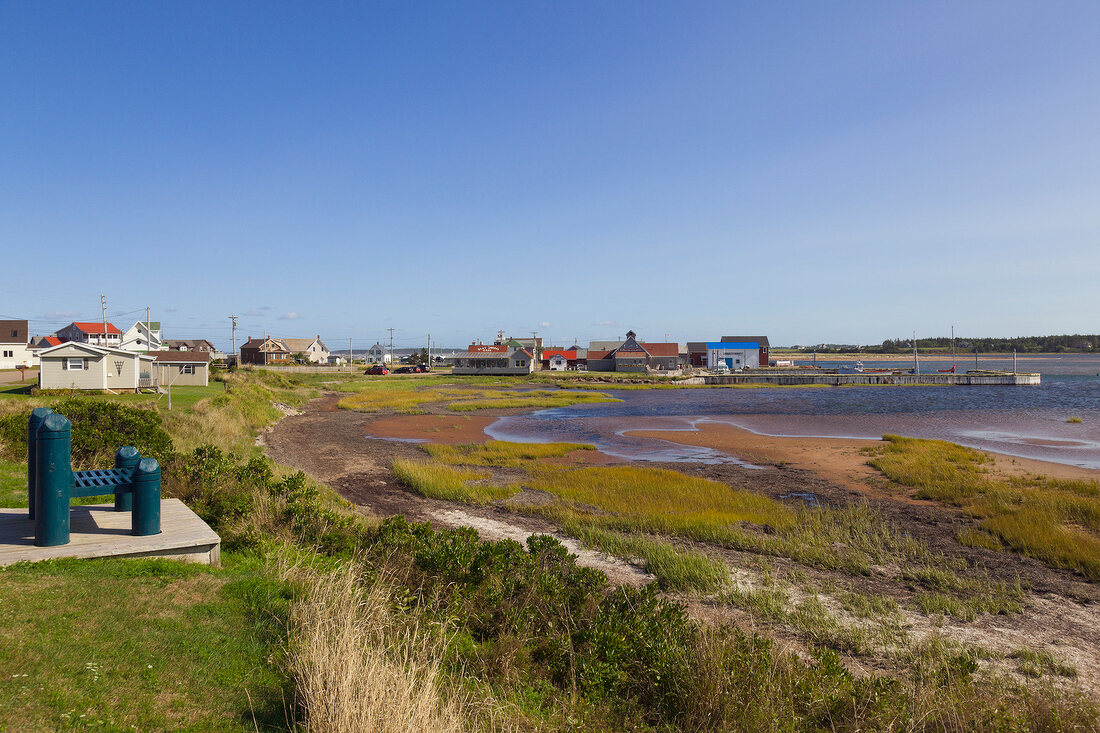 North Rustico Harbour at Prince Edward Island, Canada