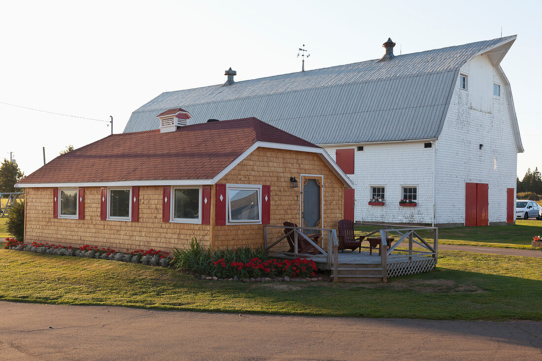 View of Hotel at Dalvay by the sea, Prince Edward Island National park, Canada