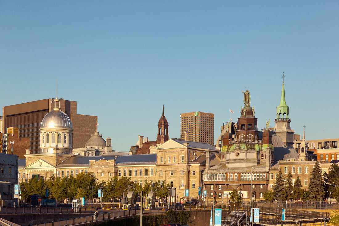 View of skyline at Montreal, Canada