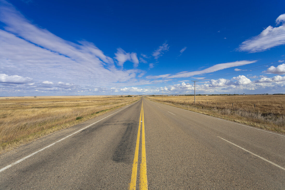 Kanada, Saskatchewan, Highway 42 South, Landschaft