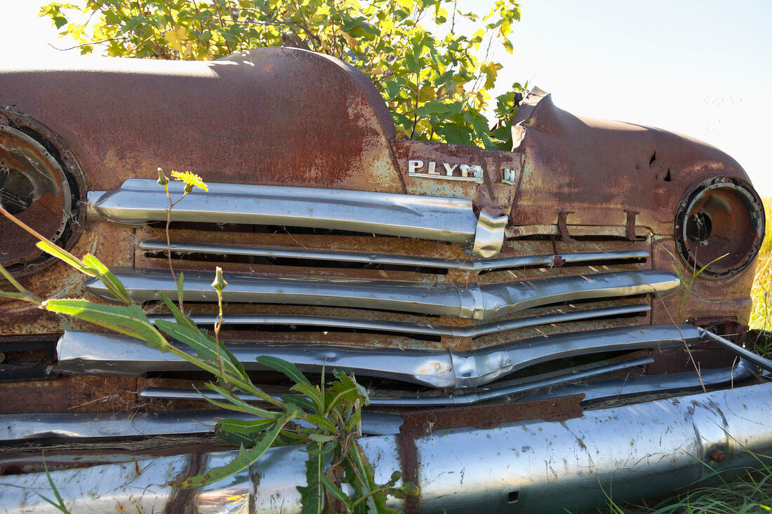 Old ELV near Highway 15, Saskatchewan, Canada 