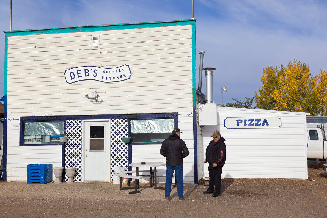 Kanada, Saskatchewan, Coronach, Restaurant Deb's Country