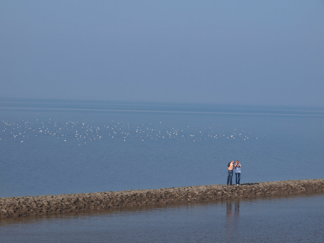 Niedersachsen, Fahrt von Neuharlingersiel nach Spiekeroog