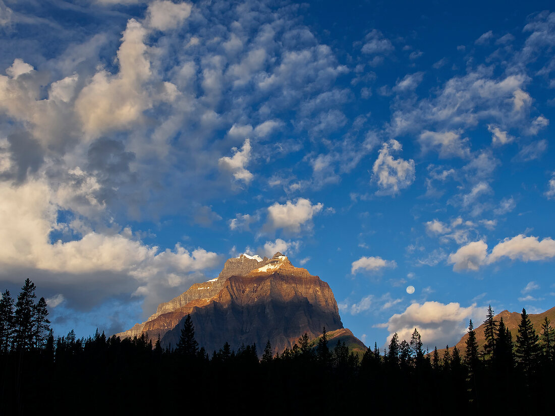 Kanada, Alberta, Banff National Park am Highway 1, Höhe Lake Moraine