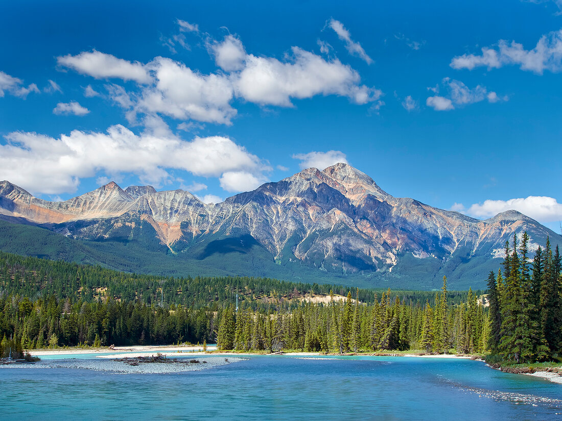 Kanada, Alberta, Jasper National Park, Victoria Cross Ranges