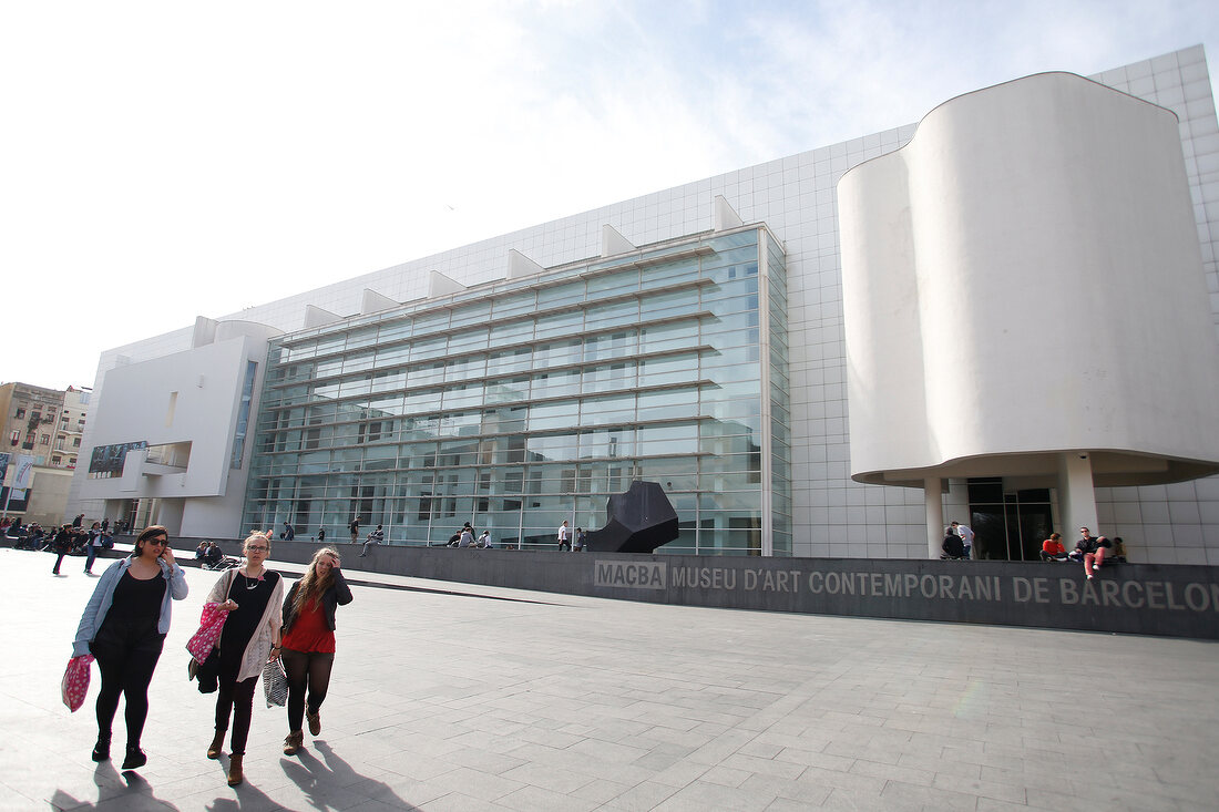 MACBA Museu d'Art Contemporani de Barcelona Spanien