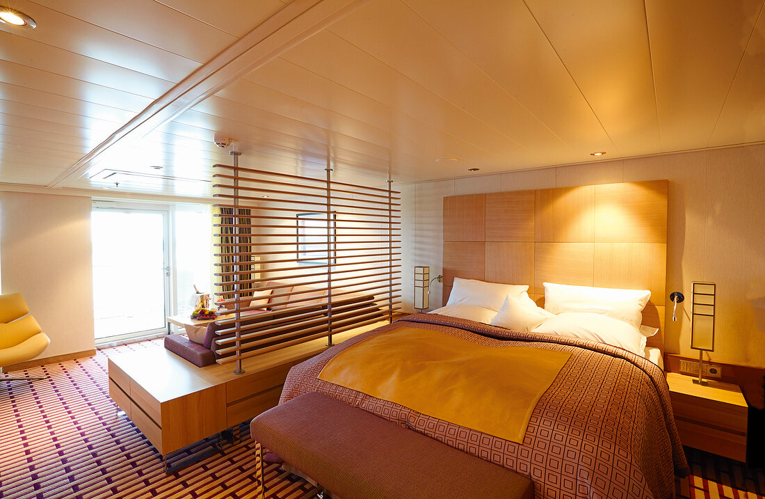 Interior of spa Suite in Europa 2 cruise ship