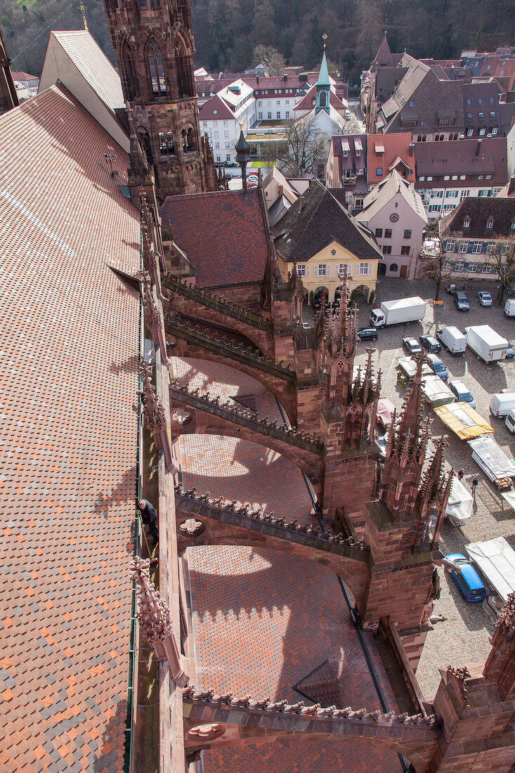 Freiburg, Thomas Jehnes und Franz Stiefvater, Kontrollrundgang