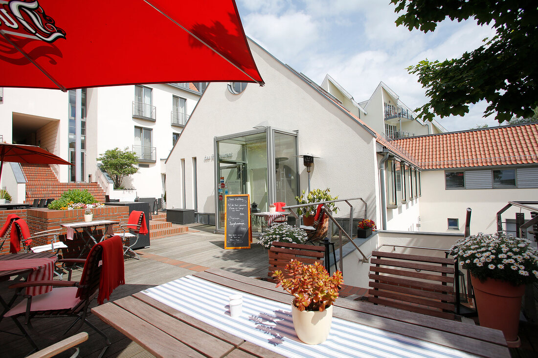 Kleines Meer Restaurant im gleichnamigen Hotel Waren