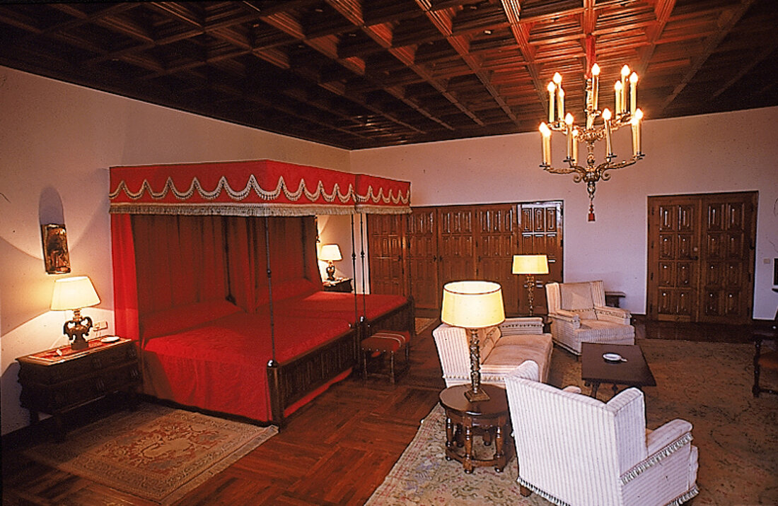 Hotelzimmer in Santiago de Compostela. Hotel "Reyes Católicos"