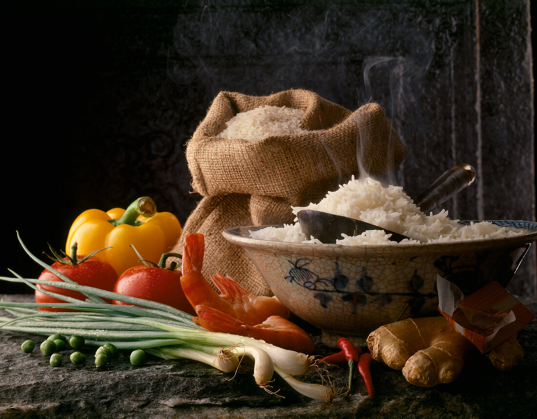 Zusammenstellung für Reisgerichte 