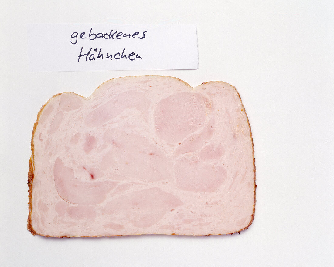 Gebackenes Hähnchen, 1 Scheibe 