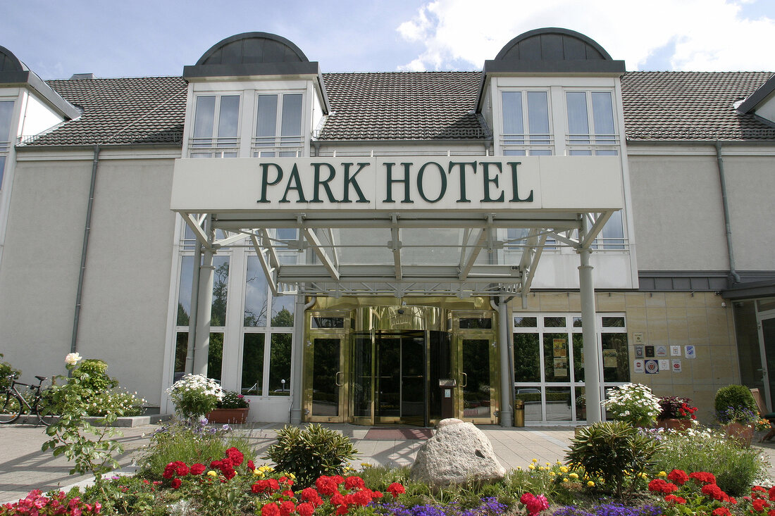 Park Hotel in Ahrensburg außen