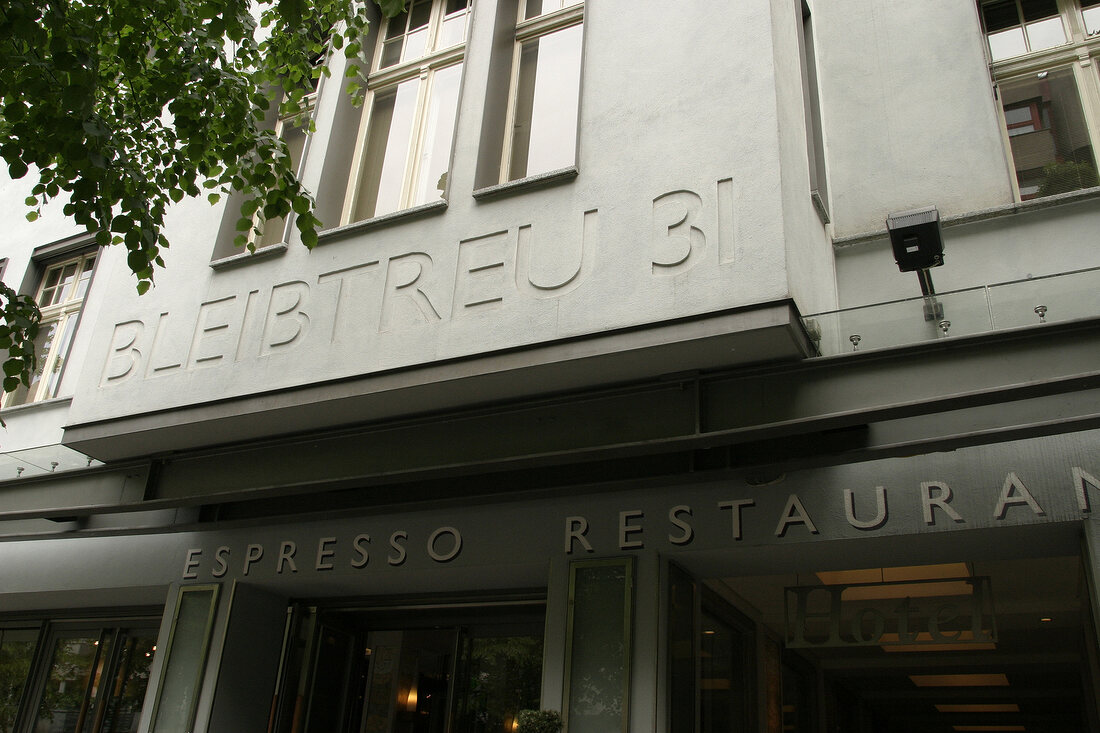 Restaurant Bleibtreu 31 Espresso Restaurant im Hotel Bleibtreu in Berlin