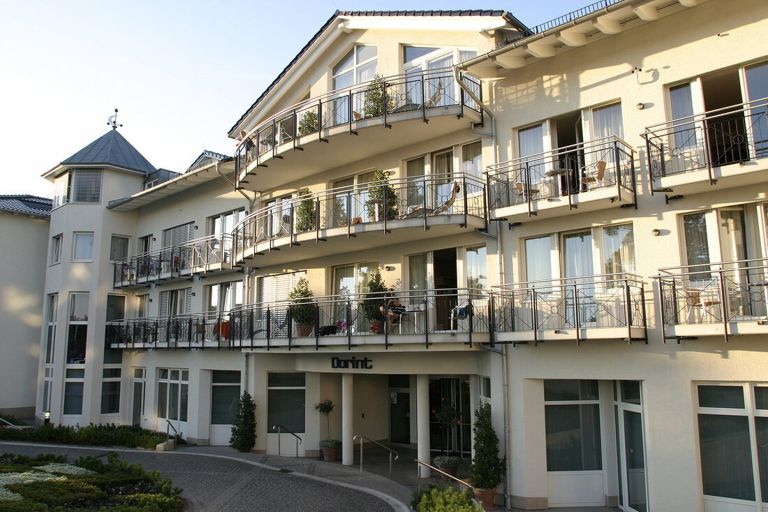Dorint Strandhotel Hotel in Binz auf Rügen Ruegen außen