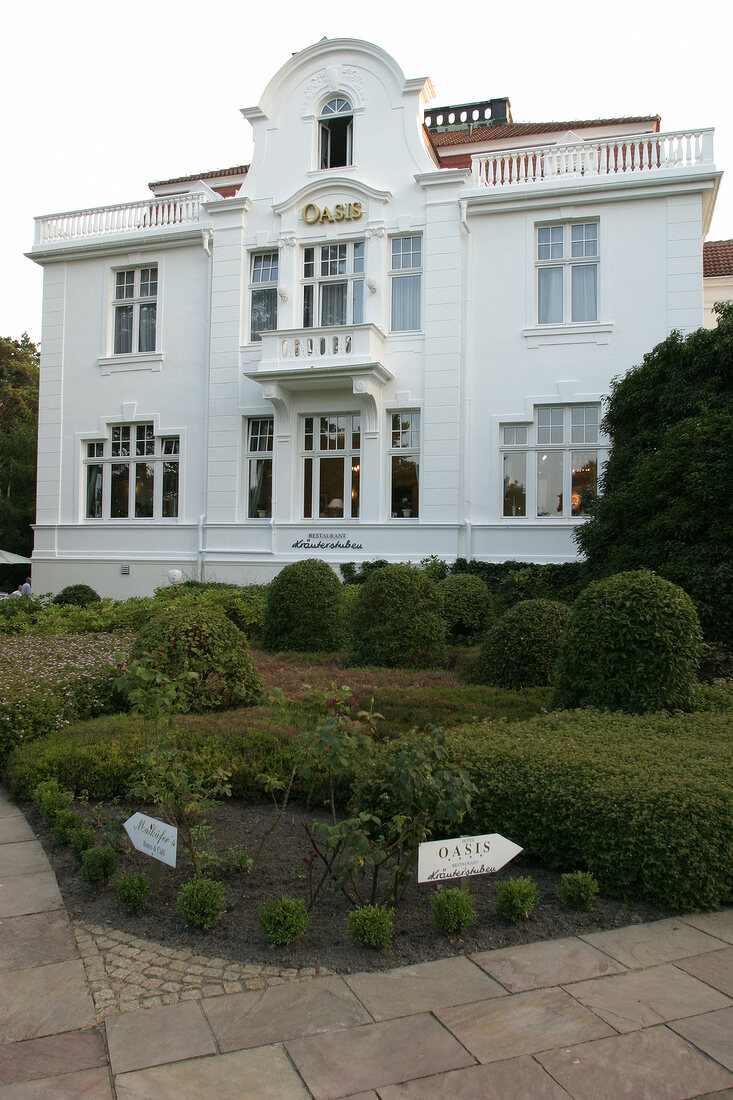 Oasis Hotel in Heringsdorf auf Usedom außen