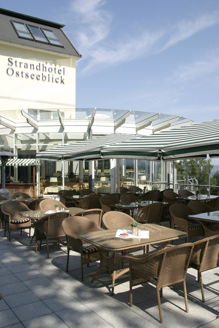 Strandhotel Ostseeblick Hotel in Heringsdorf auf Usedom außen