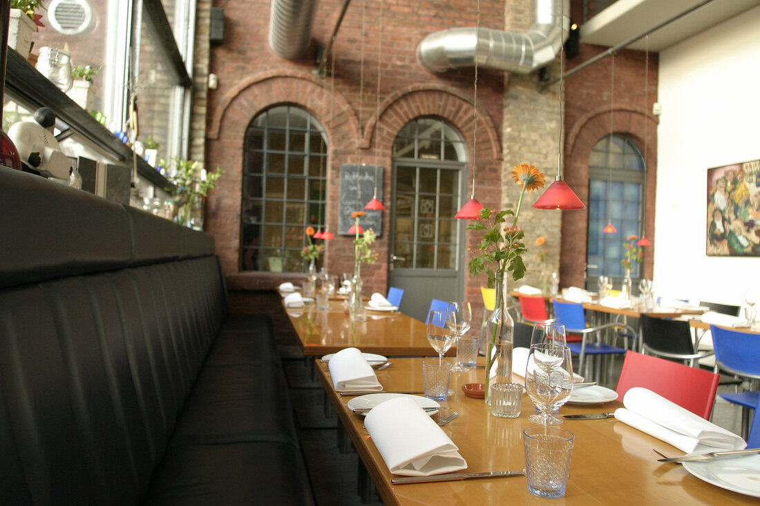 Medium kleine rote Hängelampen Haengelampen Restaurant in Gütersloh