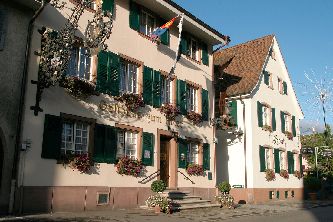 Adler Gasthaus zum Adler Hotel mit Restaurant in Weil am Rhein Baden Württemberg