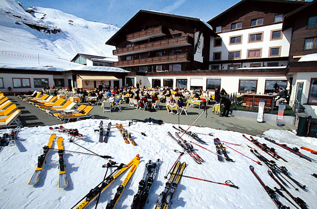 Sonnenterrasse vom Zuerserhof am Arlberg