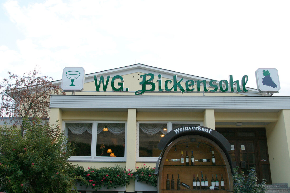 WG Bickensohl Winzergenossenschaft Weingut mit Hotel Restaurant und Weinverkauf in Vogtsburg