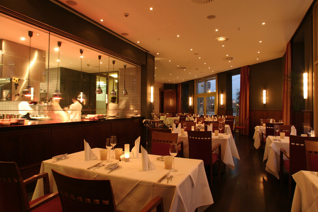 Brick Fine Dining im Hotel Main Plaza Restaurant Gaststätte Gaststaette in Frankfurt am Main