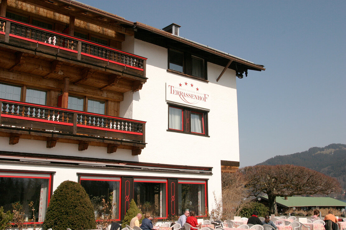 Terrassenhof Hotel mit Restaurant in Bad Wiessee Bayern Deutschland