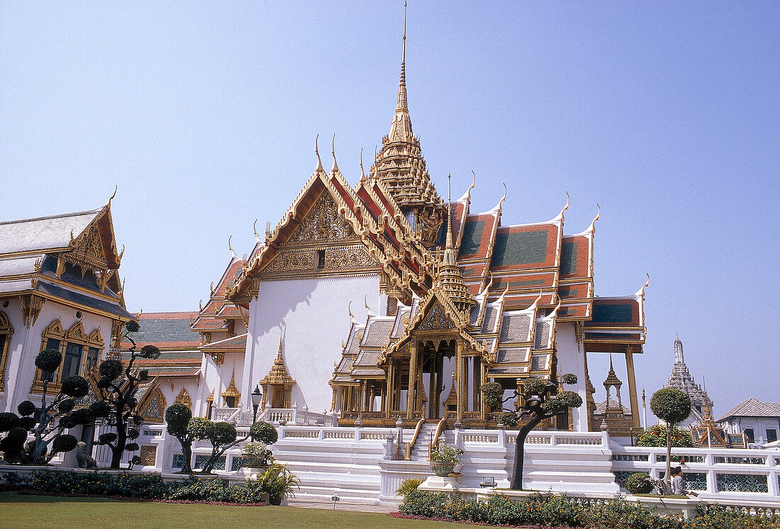 Tempelanlage des Königspalastes in Bangkok