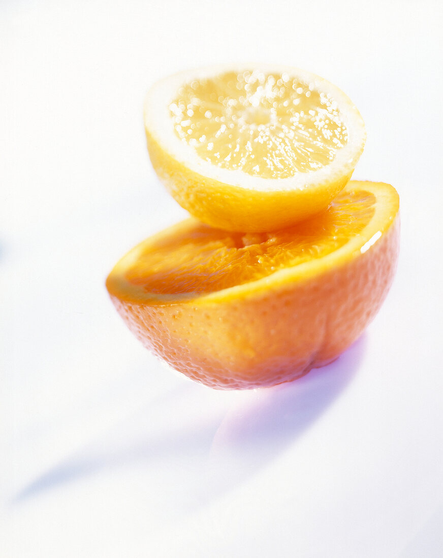 Aufgeschnitte Orange 