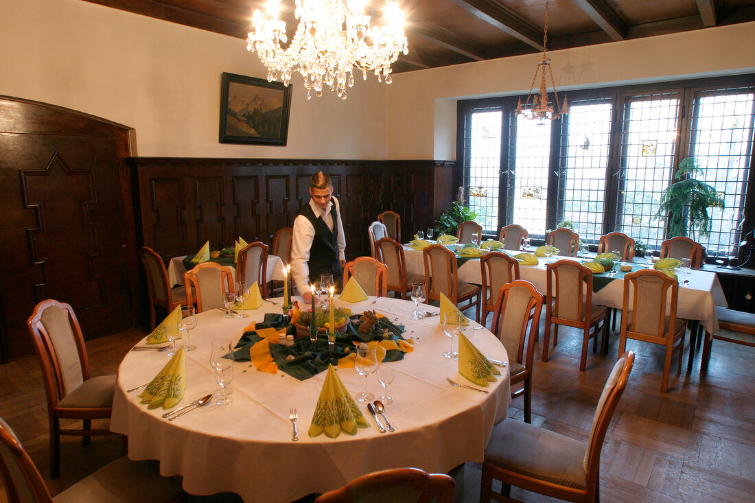 Villa Theodor Restaurant im Hotel Villa Theodor Gaststätte