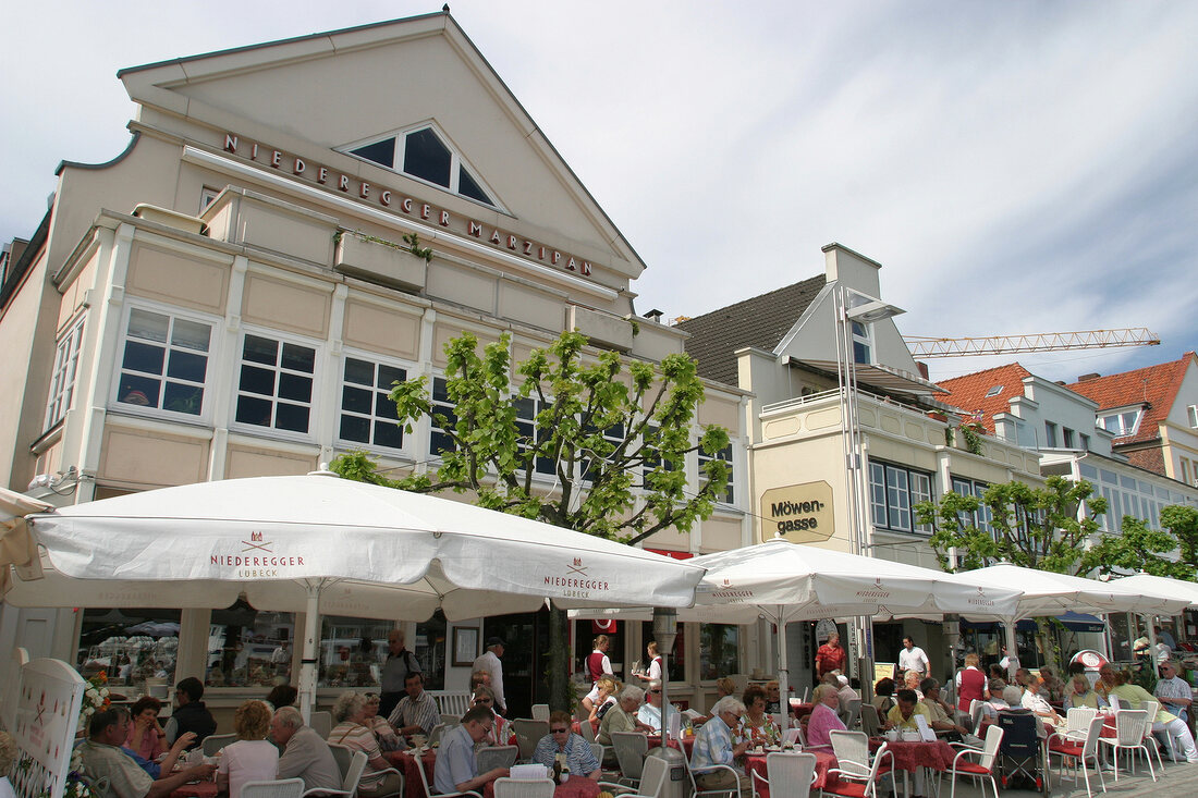 Café Niederegger Café in Lübeck Luebeck