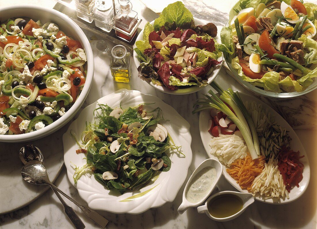 Assorted Salads