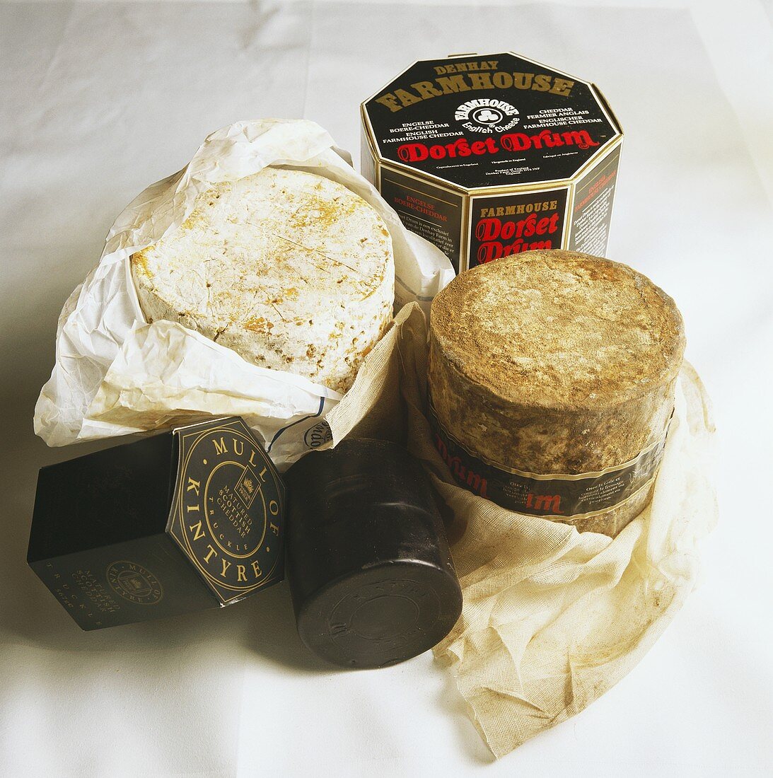 Three Kinds of Cheese from Great Britain