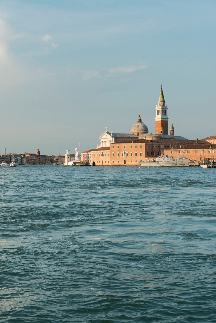 Die Insel San Giorgio Maggiore bei Venedig, Italien