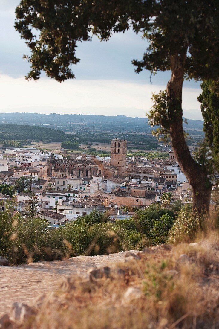 A view of Felanitx, Majorca