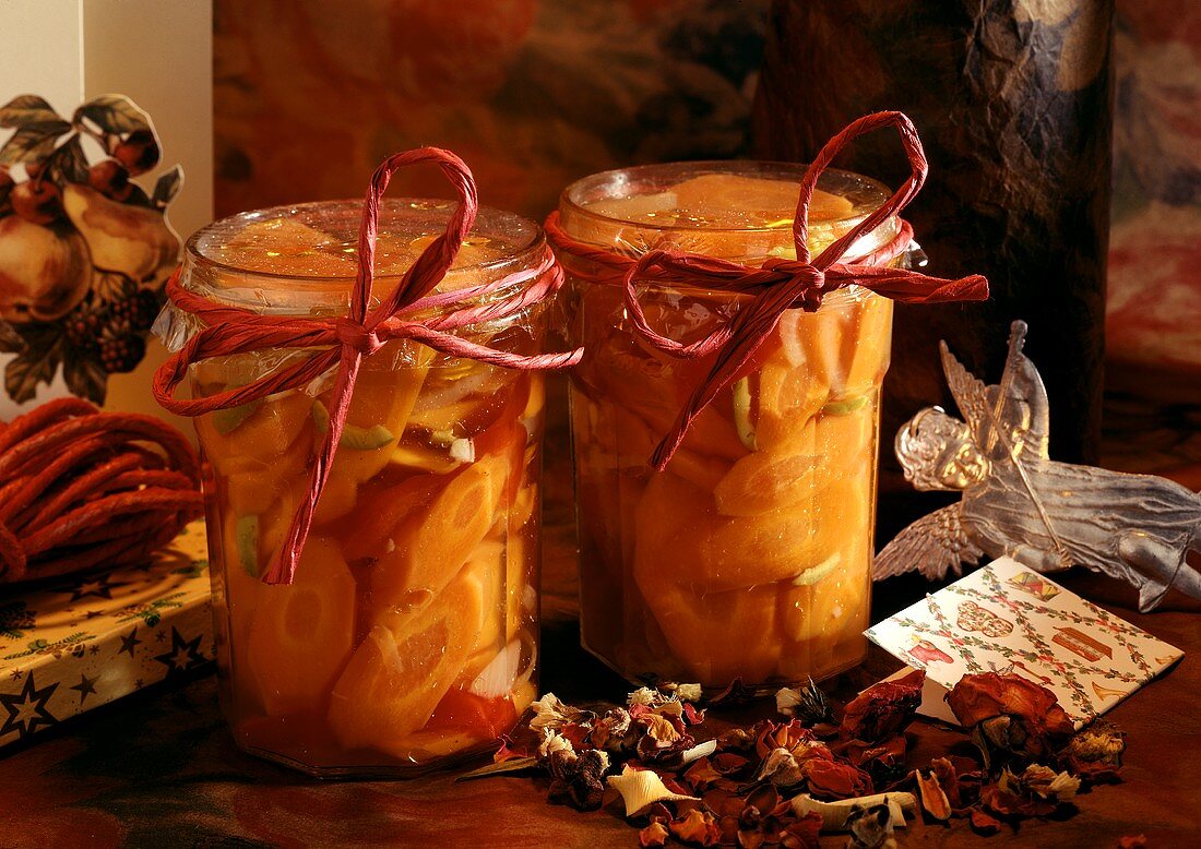 Pickled Carrots as Present