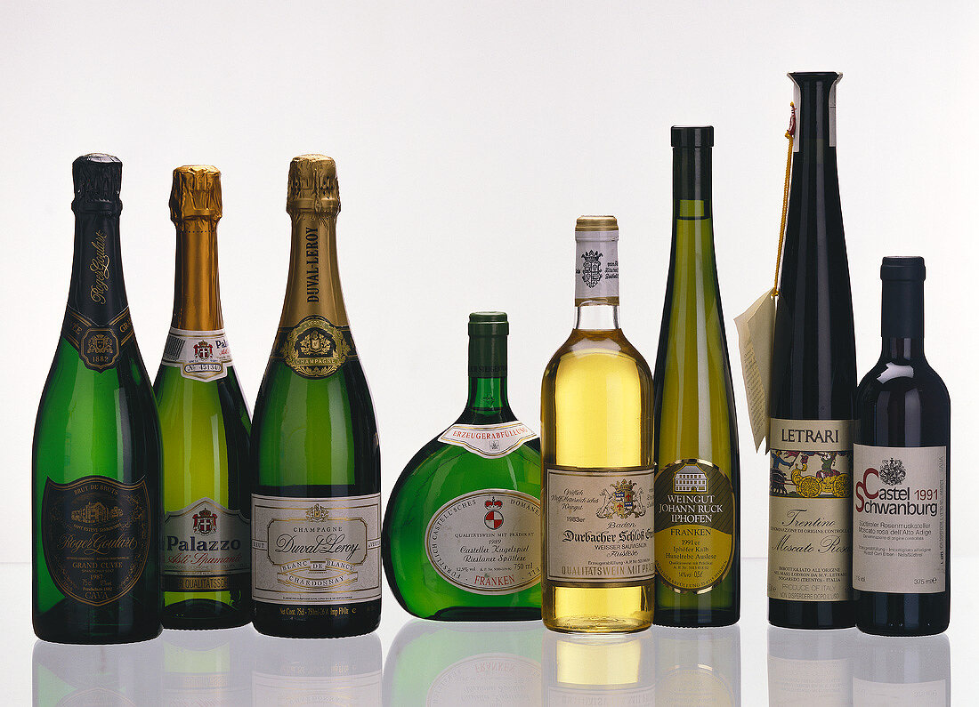A Selection of Dessert Wines & Champagne
