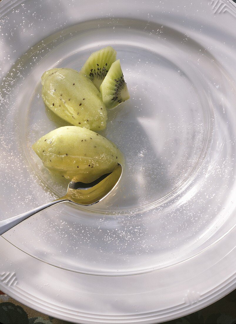 Kiwi sorbet