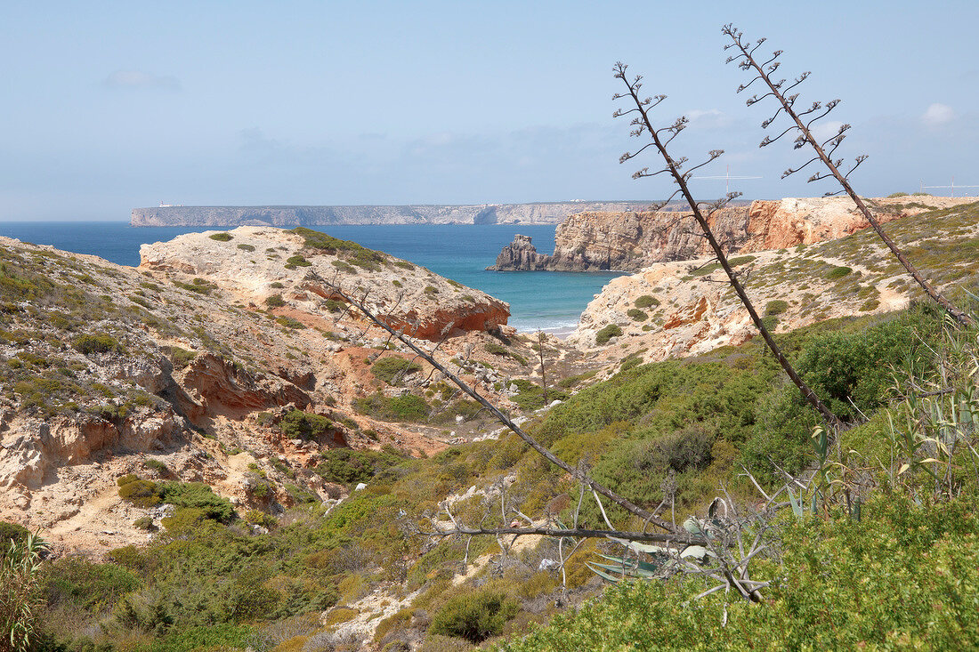 Portugal, Algarve, Blick auf Sagres