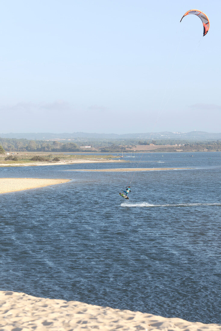 Portugal, Algarve, Alentejo, Lagoa de Santo Andre