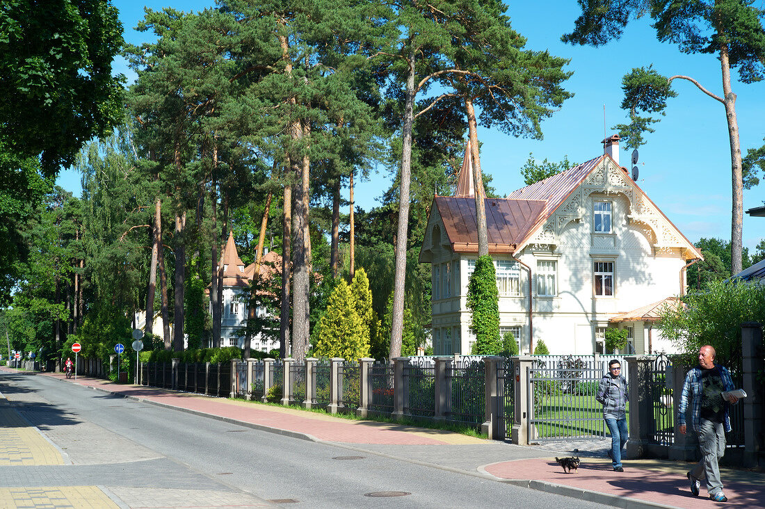 Lettland, Riga, Haus, aussen