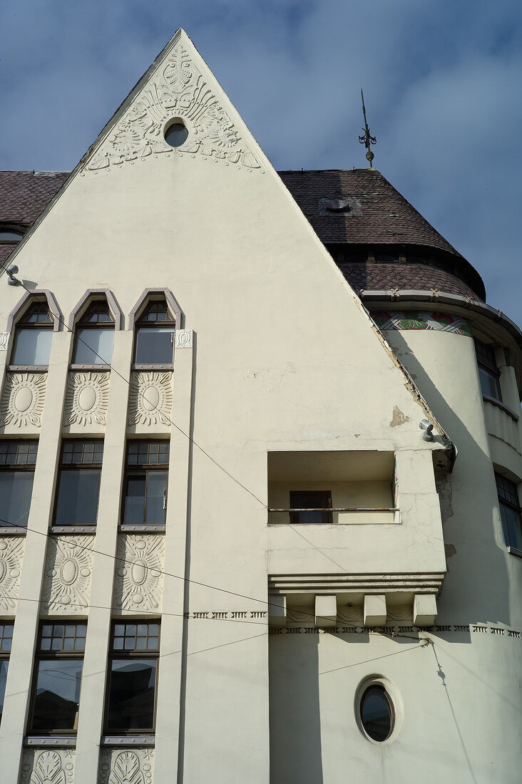 Lettland, Riga, Jugendstil, Haus, Fassade