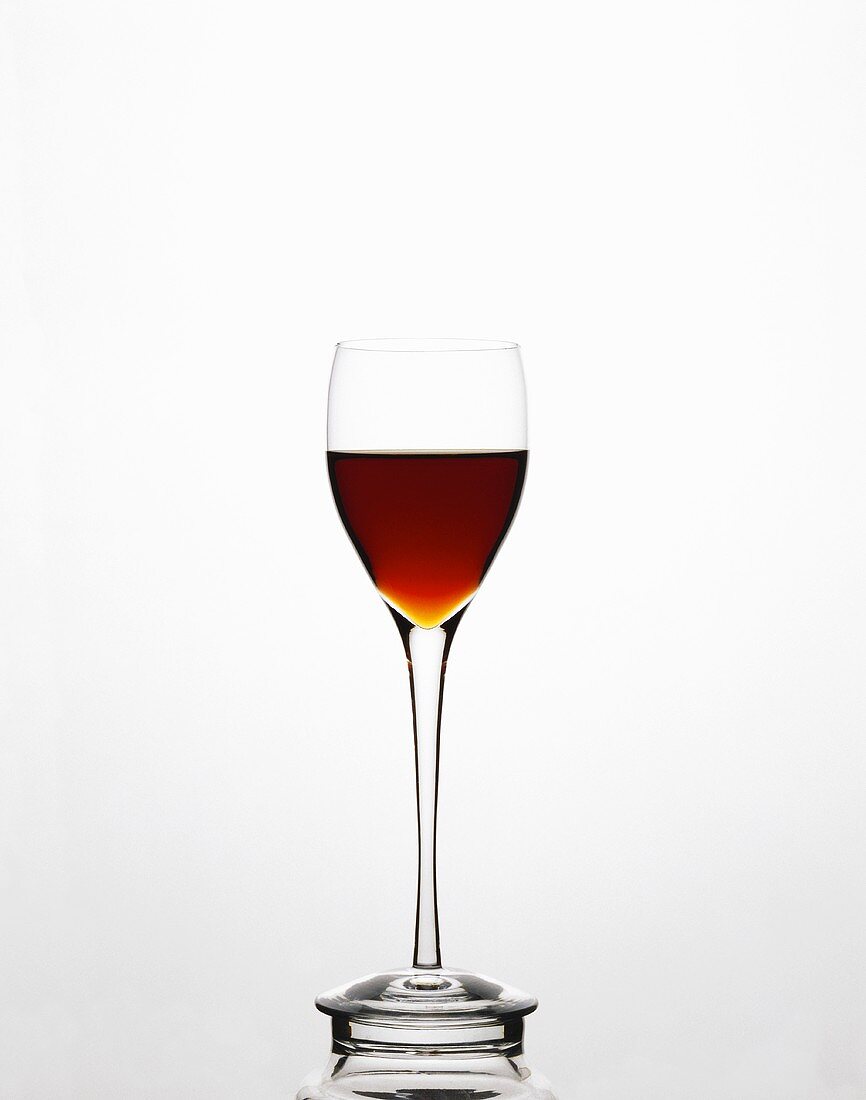 Ein Glas Portwein