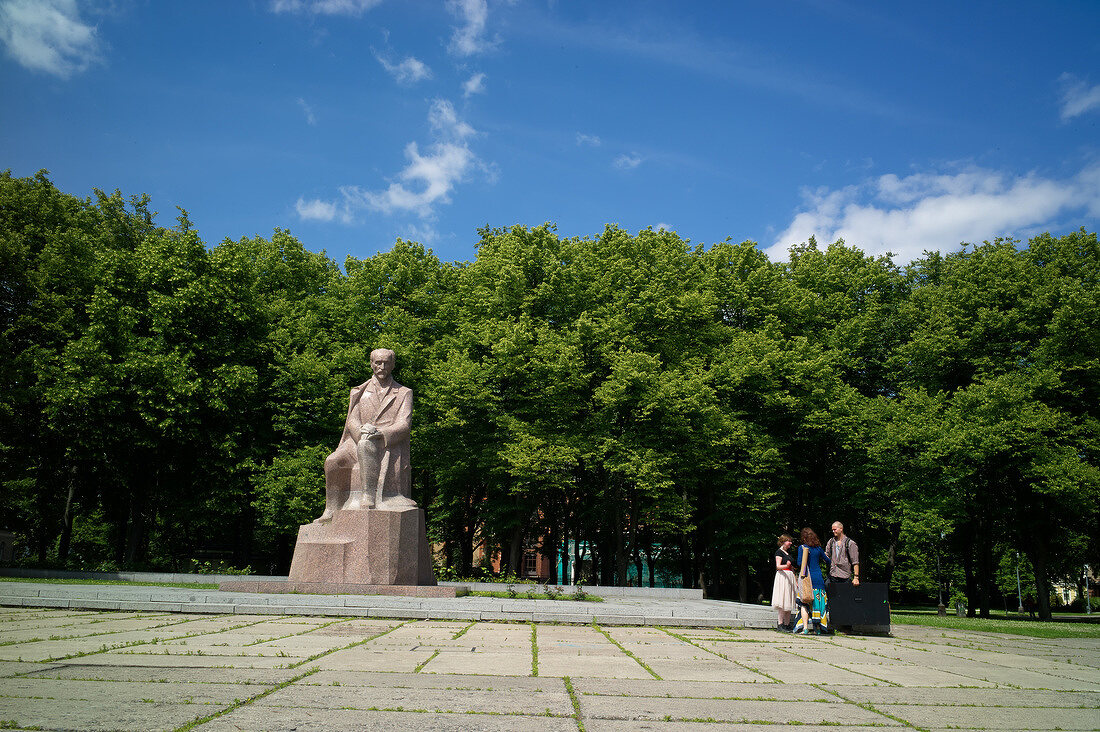 Lettland, Riga, Esplanadel, Park