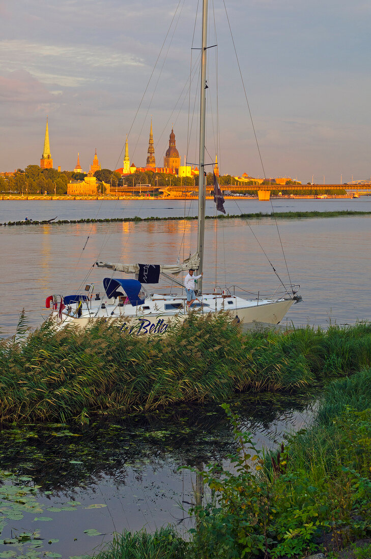 Lettland, Riga, Kipsala