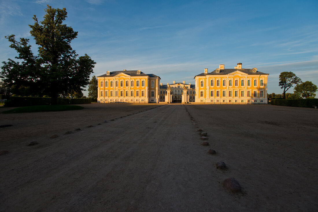 Lettland, Riga, Schloss Rundale, dt. Ruhenthal