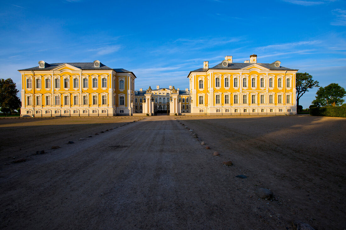 Lettland, Riga, Schloss Rundale, dt. Ruhenthal