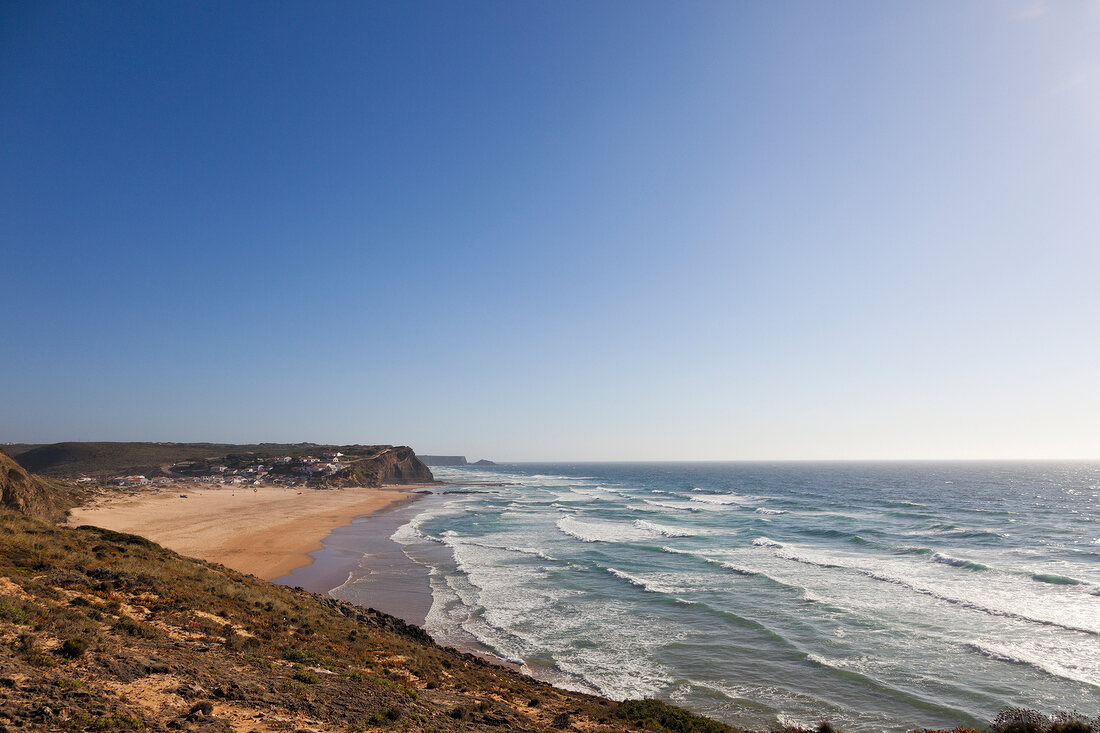 Portugal, Algarve, Strand von Monte Clerigo 