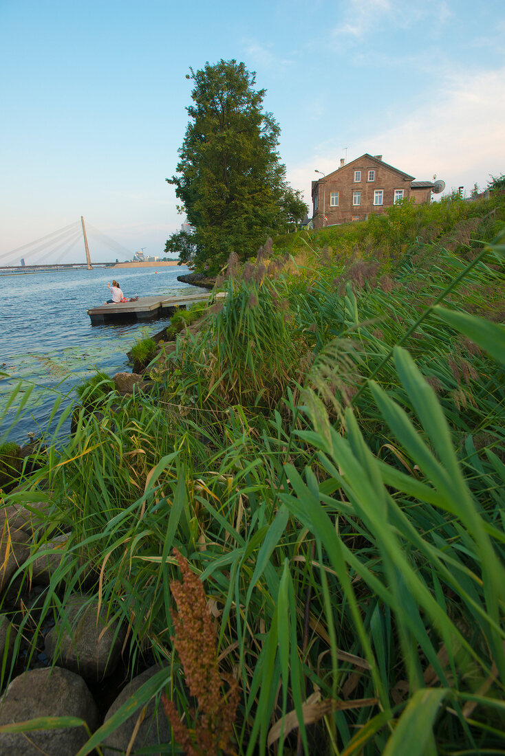 Lettland, Riga, Kipsala