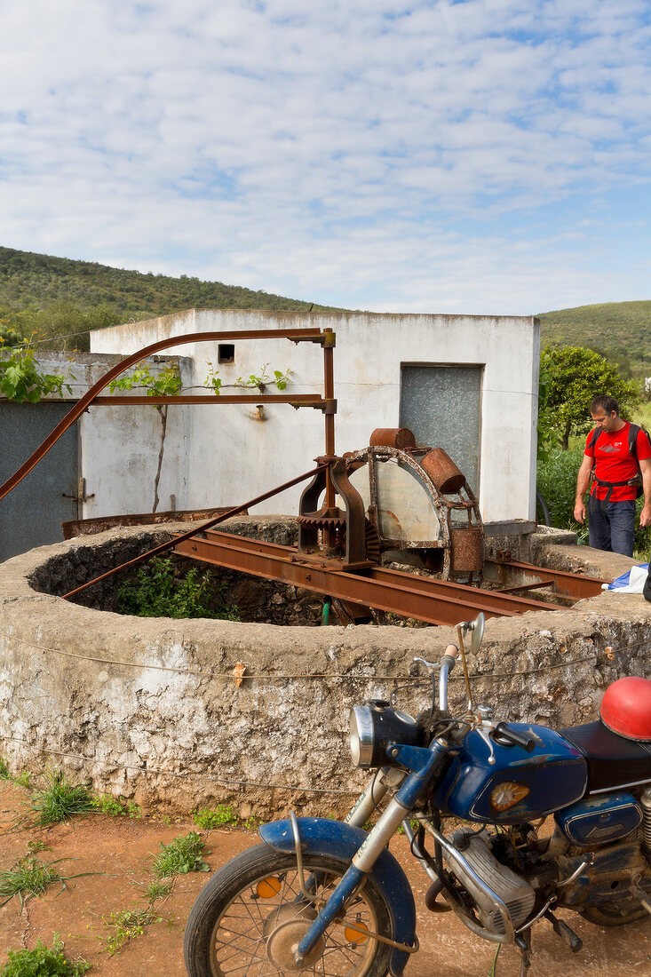 Portugal, Algarve, Wasserschöpfräder